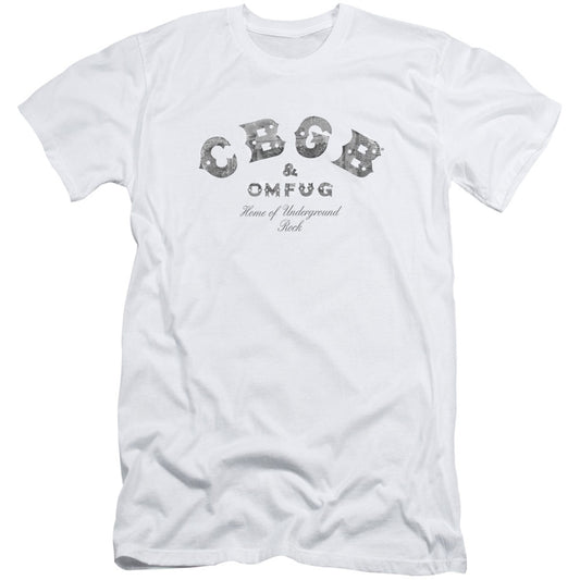 CBGB Club Logo Adult Slim Fit Slim Fit T-shirt