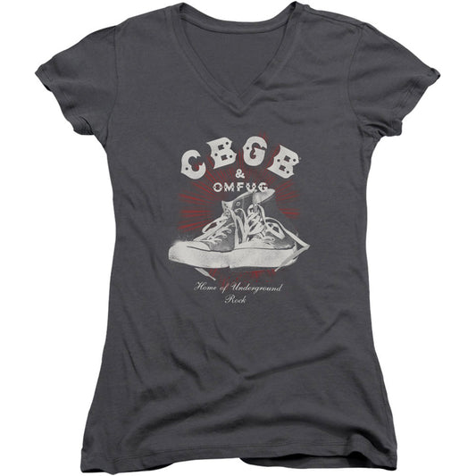 CBGB High Tops Cap Sleeve Junior Top
