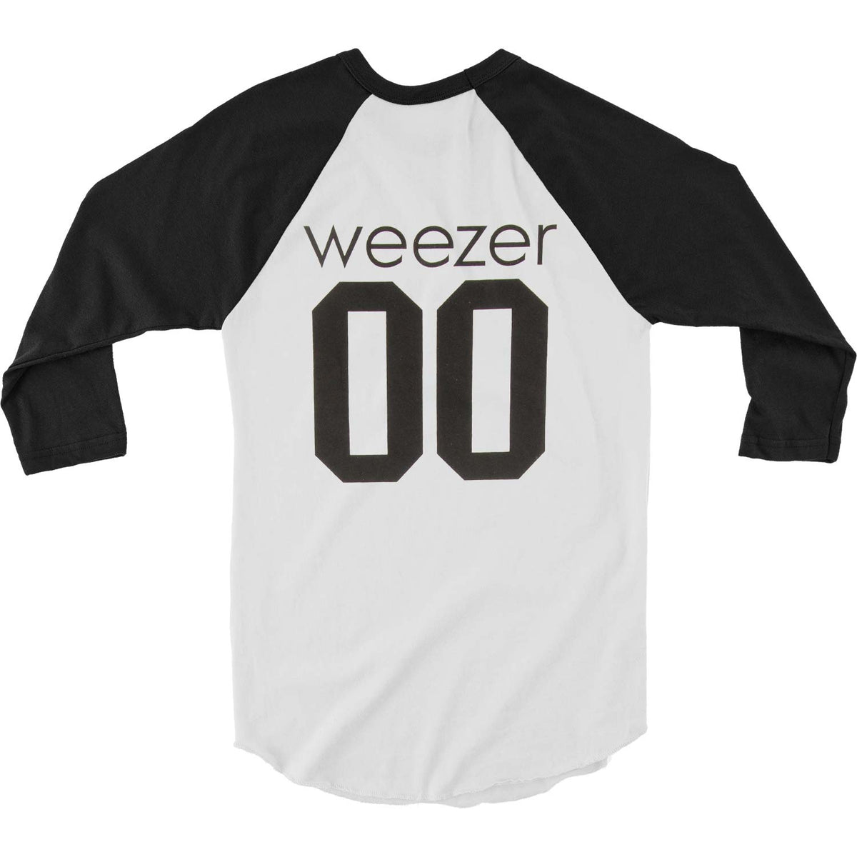 Weezer Circle Of Rock Baseball Jersey Back