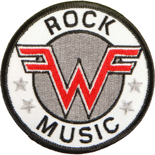 Weezer Embroidered Patch Front