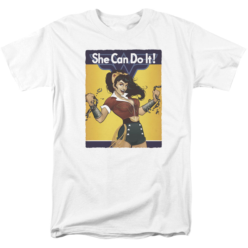 Justice League Of America Wonder Bombshell Adult T-shirt