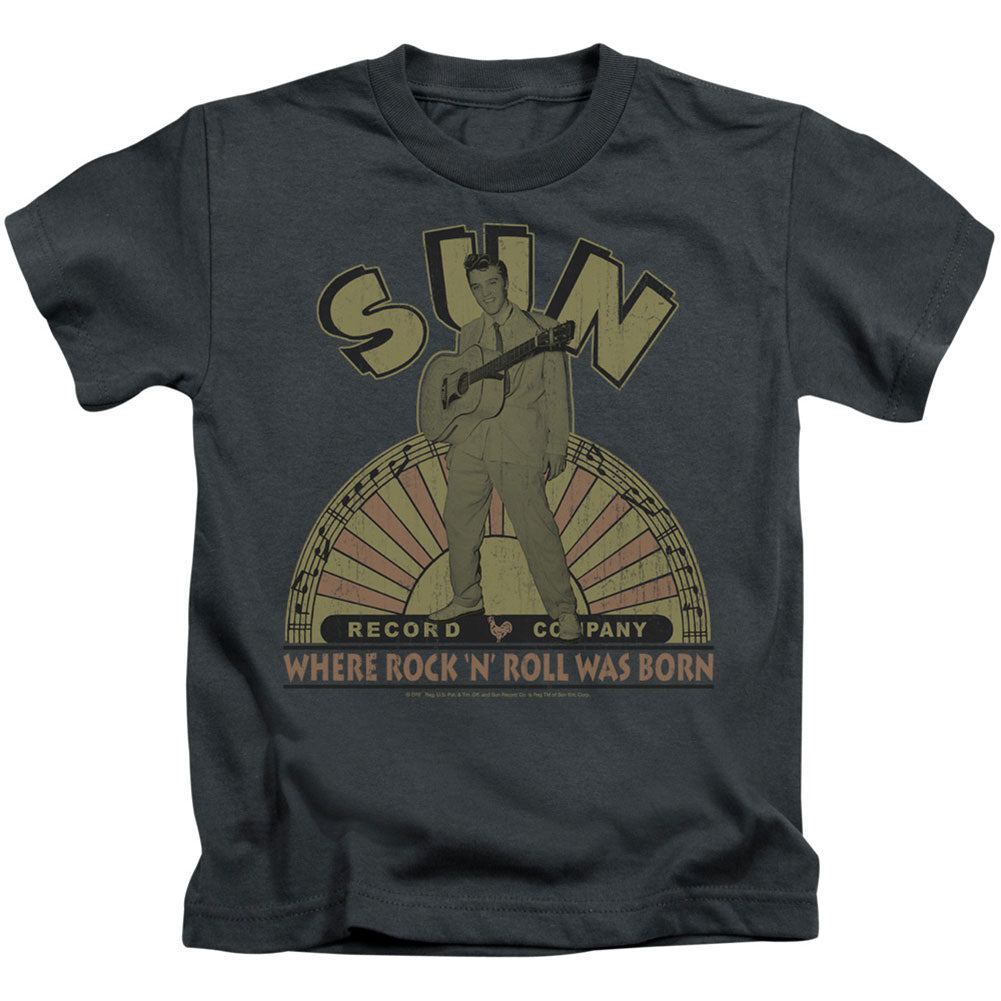Sun Records Original Son Juvenile Childrens T-shirt Front