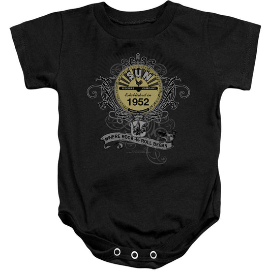 Sun Records Rockin Scrolls Bodysuit Front