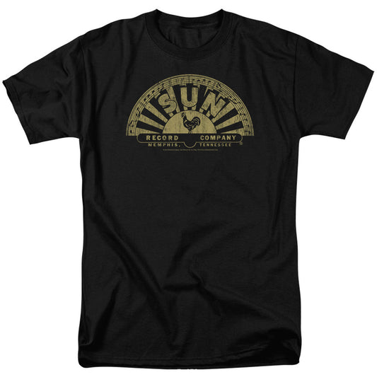Sun Records Sun Records Tattered Logo Adult T-shirt