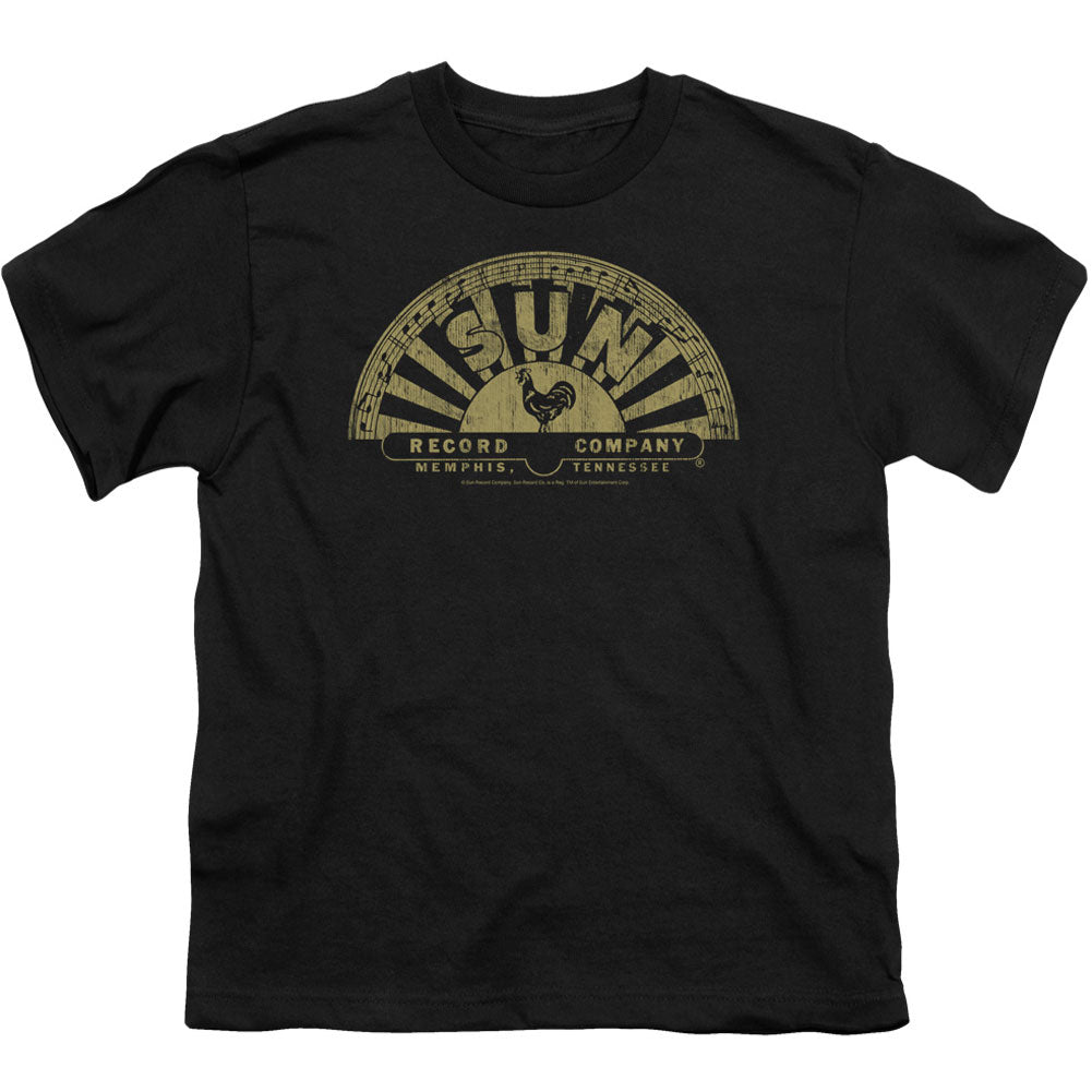 Sun Records Tattered Logo Youth T-shirt