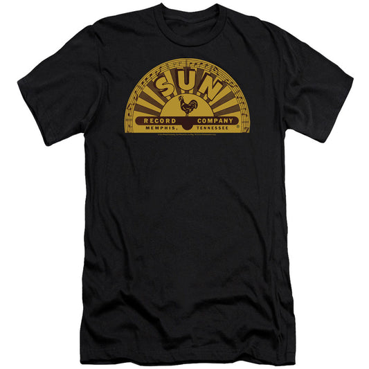 Sun Records Traditional Logo Adult Slim Fit Slim Fit T-shirt