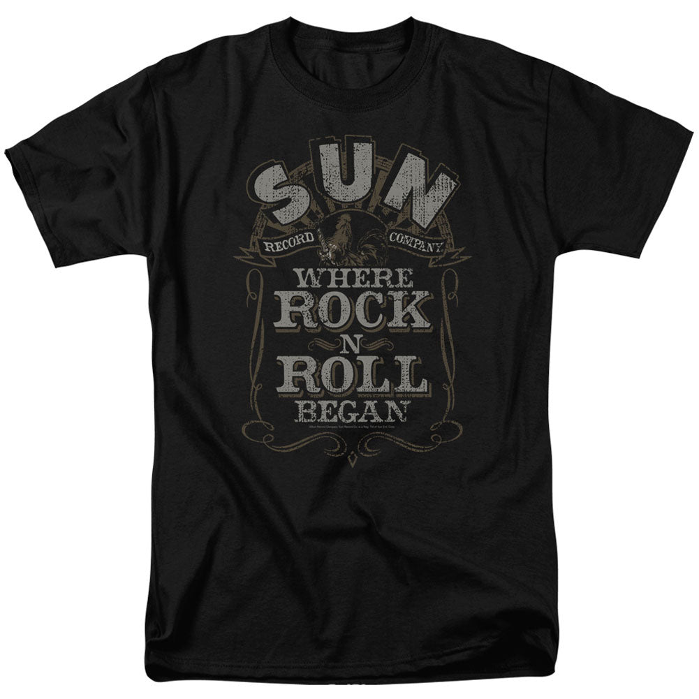 Sun Records Where Rock Began Adult T-shirt