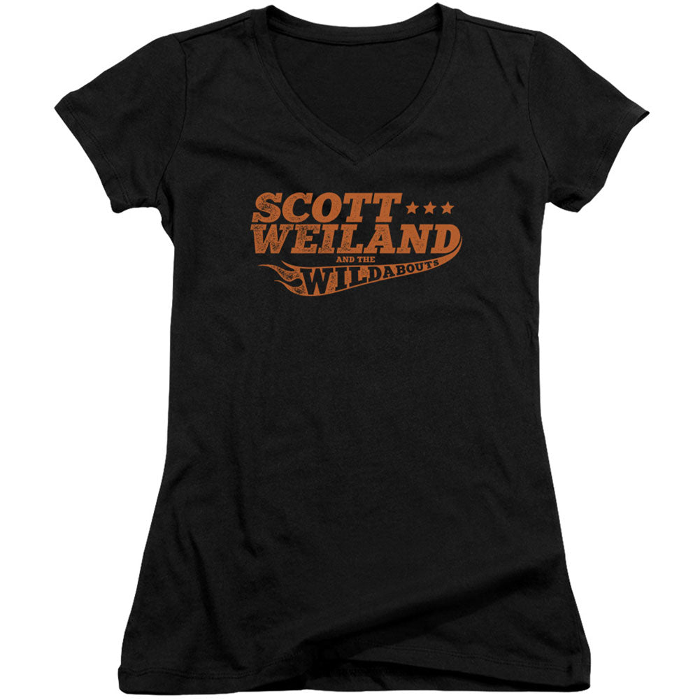Scott Weiland Logo Cap Sleeve Junior Top