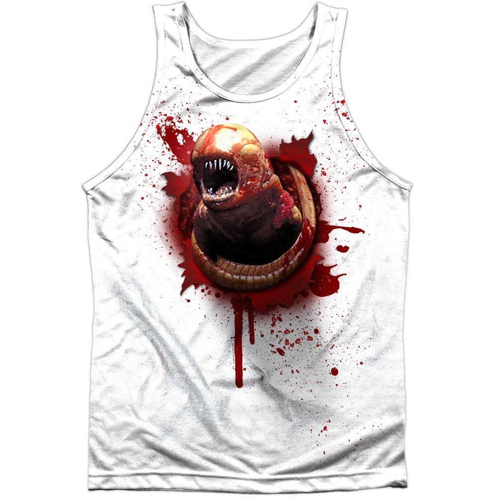Alien Chestburster 100% Poly Mens Tank