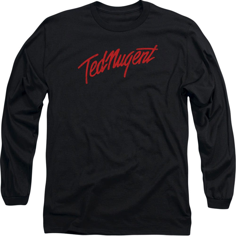 Ted Nugent Distress Logo  Long Sleeve Front