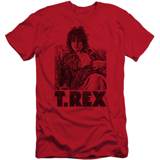T. Rex Lounging Adult Slim Fit Slim Fit T-shirt