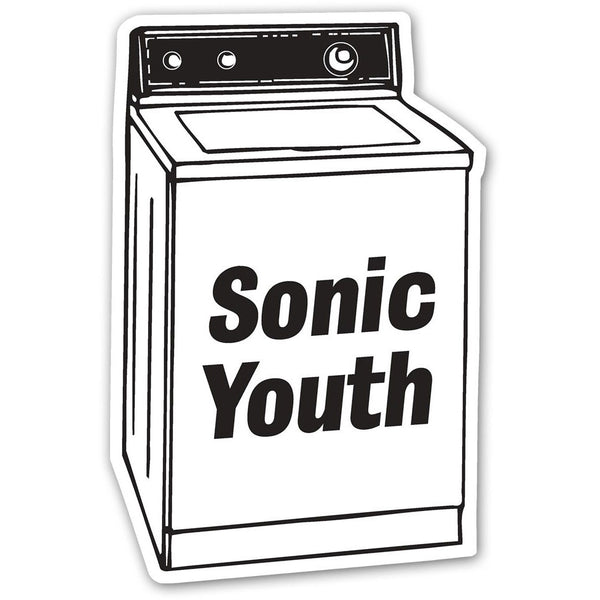 Sonic Youth Washing Machine Sticker | Sonic Youth Merch Store