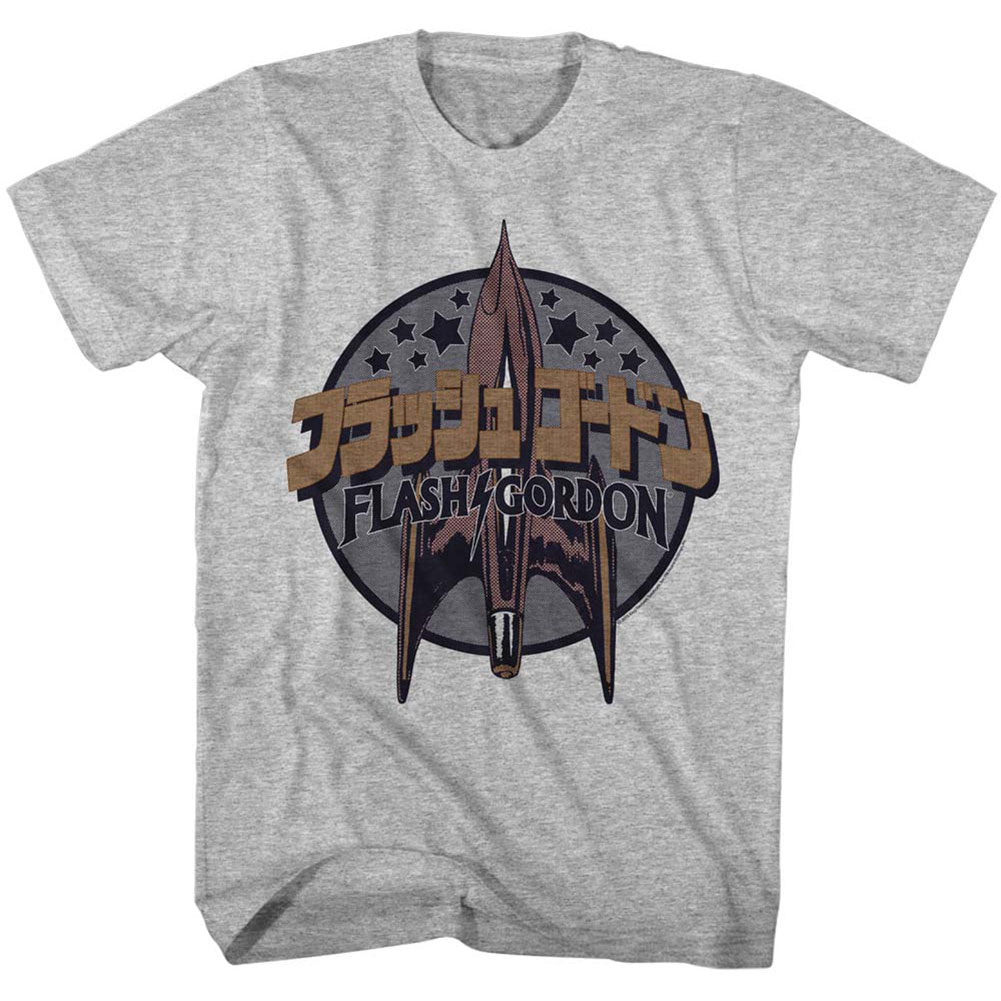 Flash Gordon Halftone Slim Fit T-shirt Front