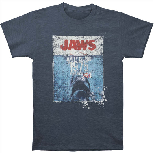 Jaws Population Slim Fit T-shirt Front
