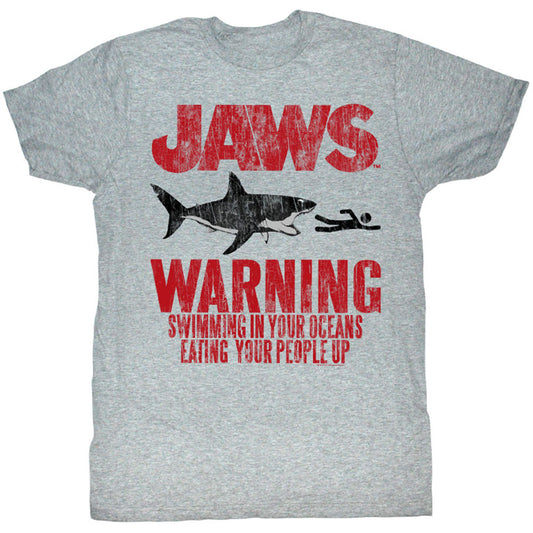 Warning Slim Fit T-shirt