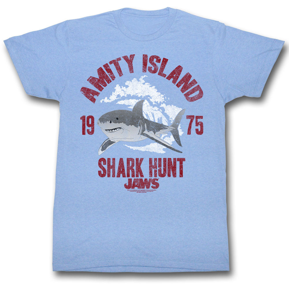 Jaws Shark Hunt Slim Fit T-shirt Front