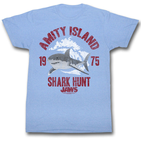 Jaws Shark Hunt Slim Fit T-shirt Front