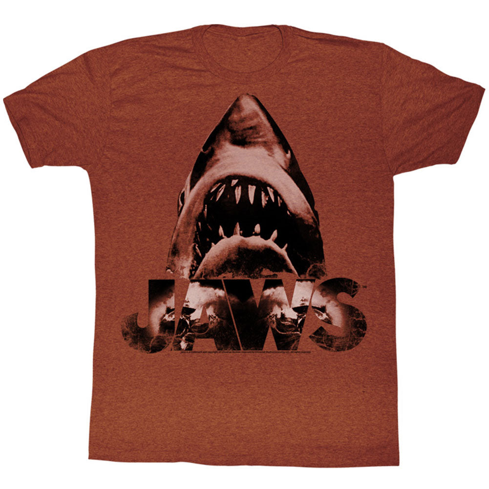 Burnt Jaws Slim Fit T-shirt Front