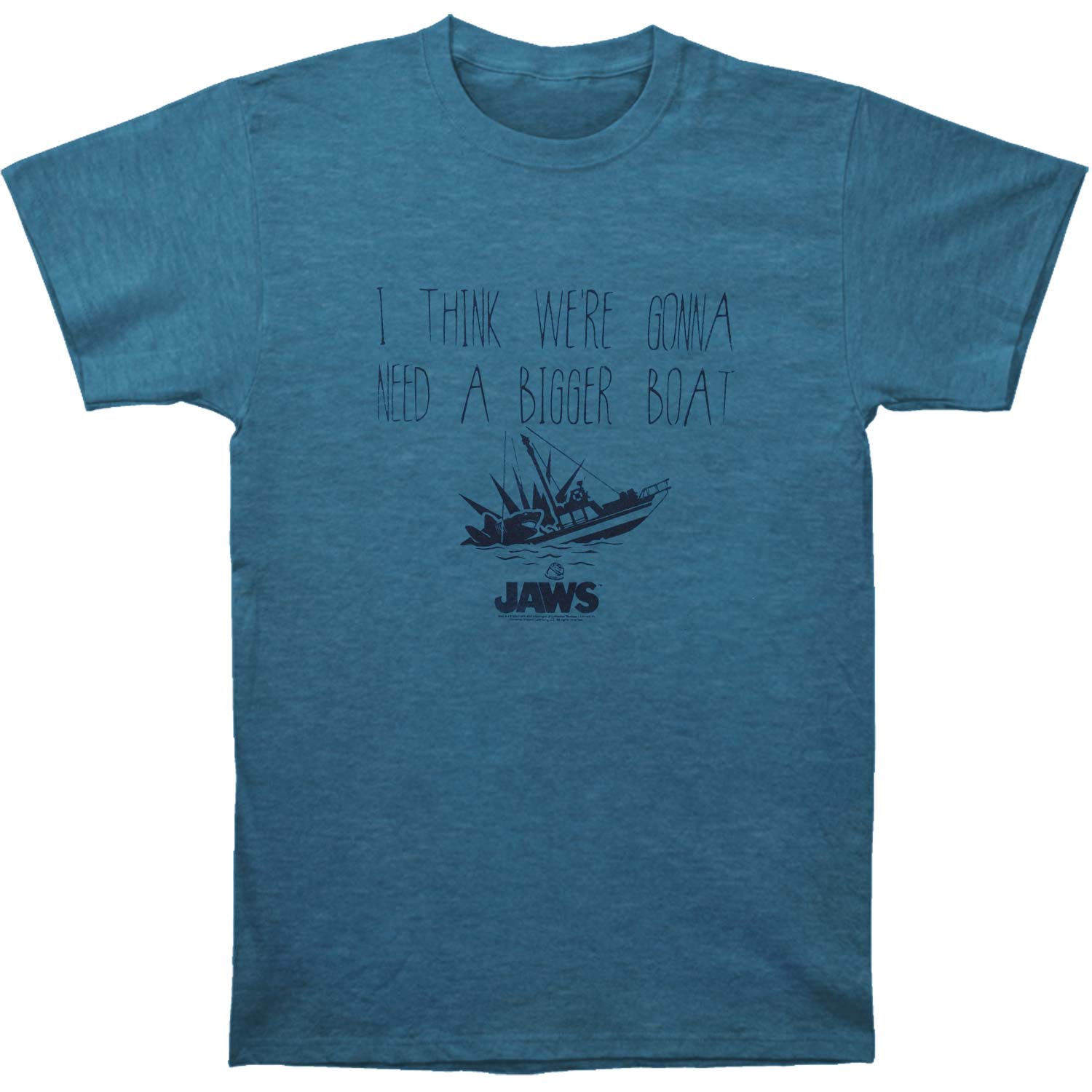 Jaws Bigger Slim Fit T-shirt Front