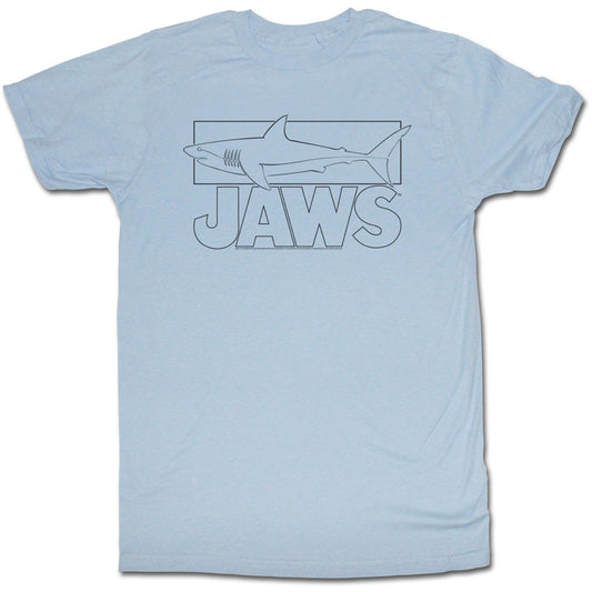 Jaws Line Shark Slim Fit T-shirt Front