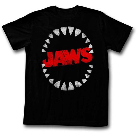 Jaws Teeth Slim Fit T-shirt Front