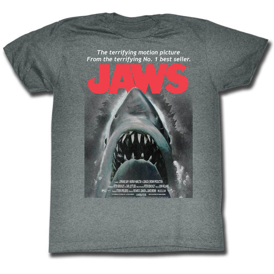 Jaws Beware Slim Fit T-shirt Front