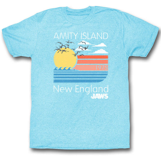 Jaws Pastels Slim Fit T-shirt Front