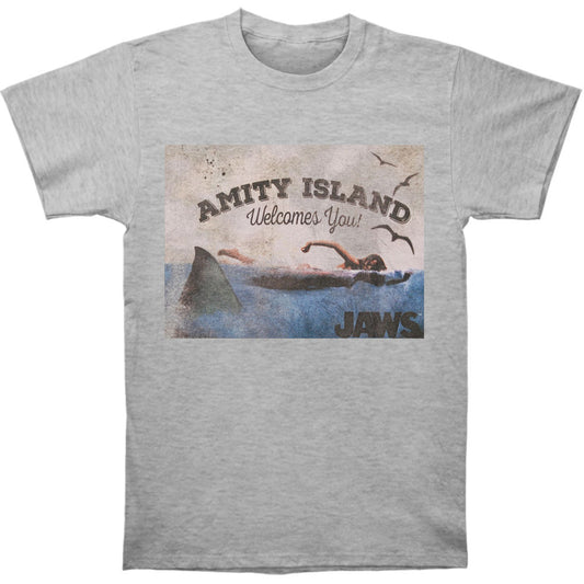 Jaws Welcome Slim Fit T-shirt Front