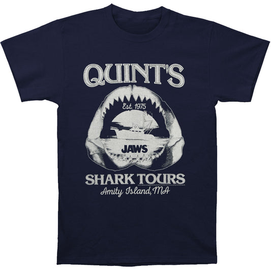 Jaws Shark Tours Slim Fit T-shirt Front