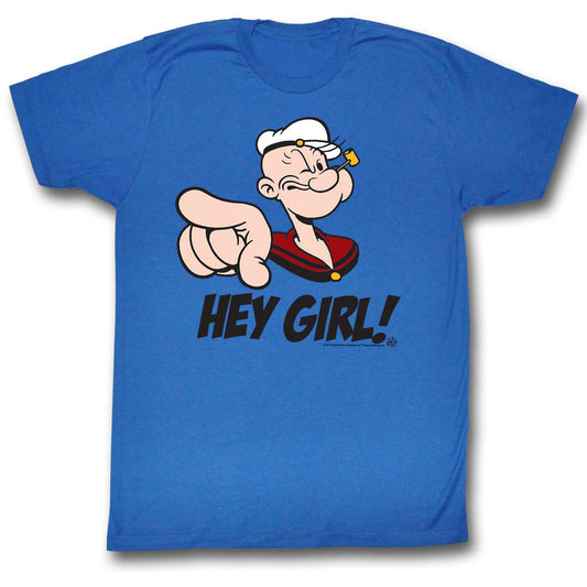 Popeye Hey Girl Slim Fit T-shirt Front