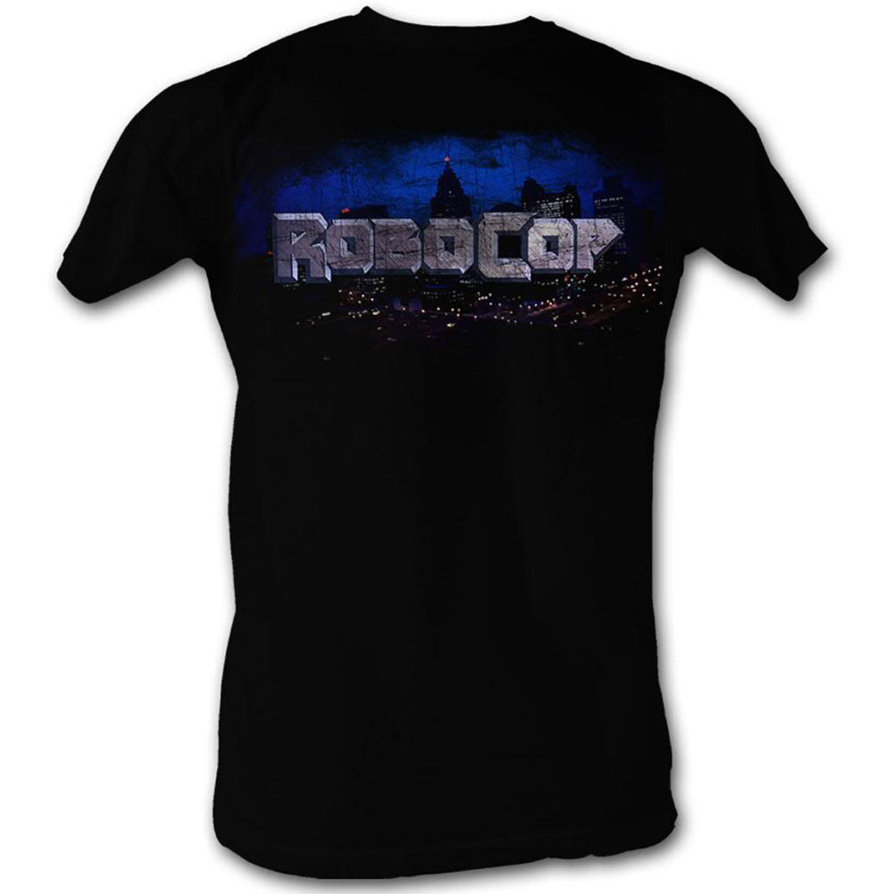 Robocop Cityscape Slim Fit T-shirt Front