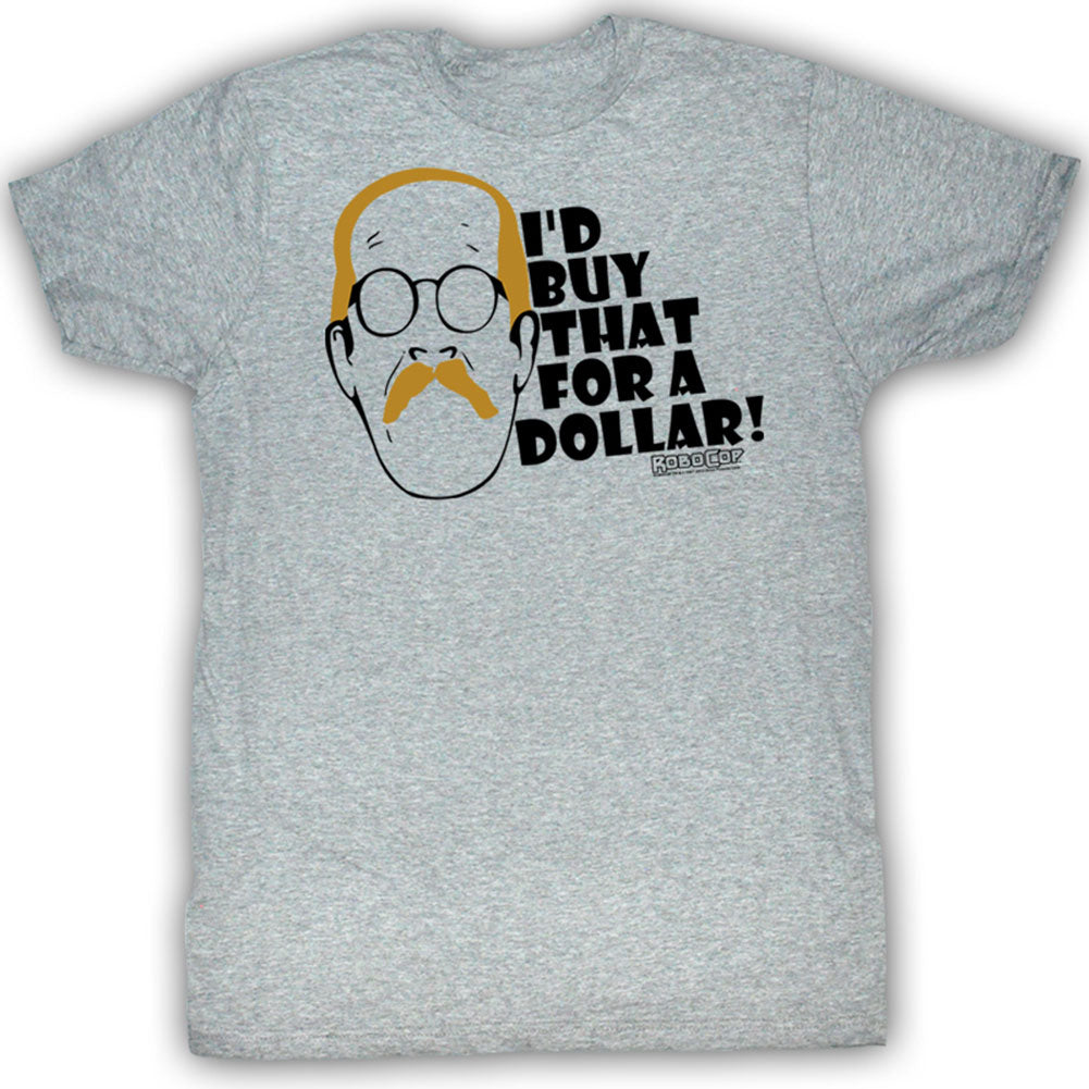 Robocop Holla For A Dollar Slim Fit T-shirt Front