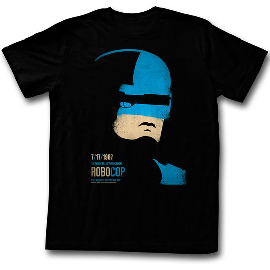 Robocop Minimal Slim Fit T-shirt Front
