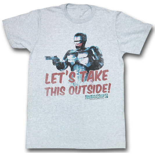 Robocop Outside Slim Fit T-shirt Front