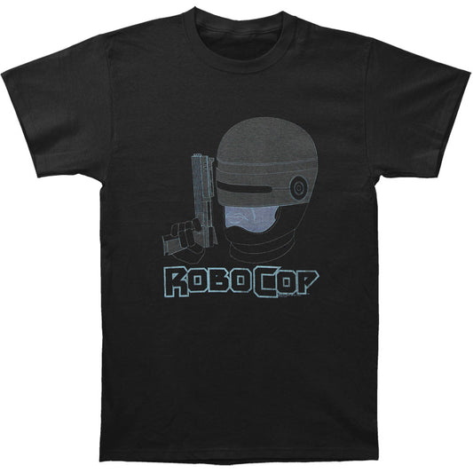 Robocop Faded Blue Slim Fit T-shirt Front