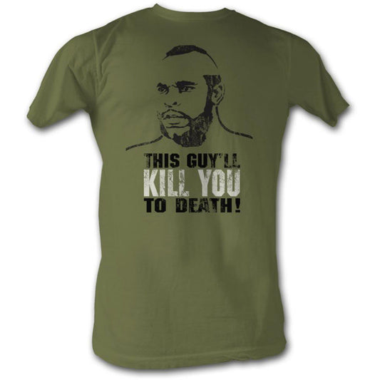 Rocky Kill You To Death Slim Fit T-shirt Front