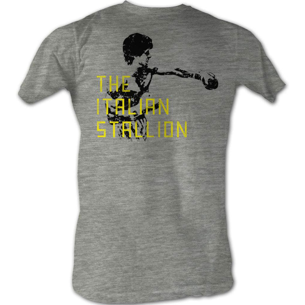 Rocky The Staillion Block Text Slim Fit T-shirt Front