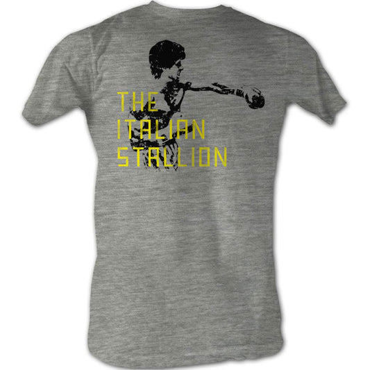 Rocky The Staillion Block Text Slim Fit T-shirt Front