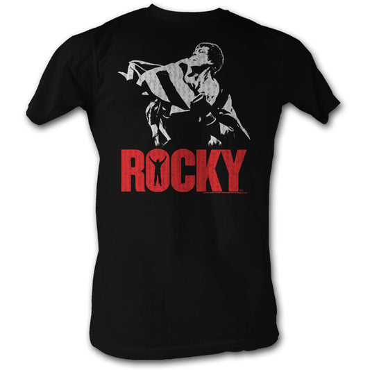 Rocky Flag Slim Fit T-shirt Front