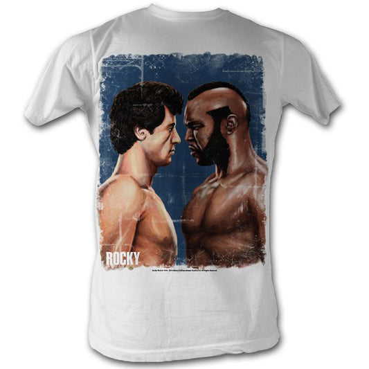 Rocky Vs. Clubber Painting Slim Fit T-shirt