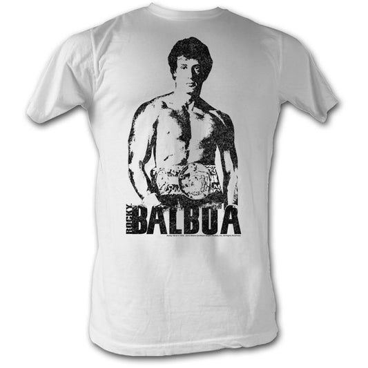 Rocky Towering Over Slim Fit T-shirt