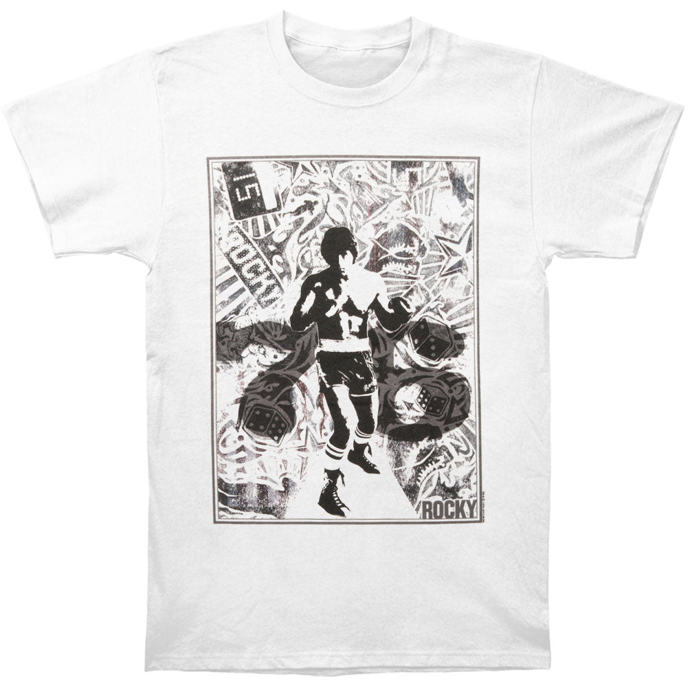 Rocky 76 Collage Slim Fit T-shirt Front