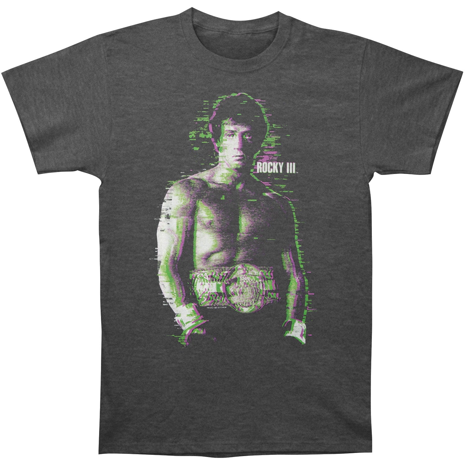 Rocky Glitchy Slim Fit T-shirt Front