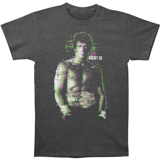 Rocky Glitchy Slim Fit T-shirt Front