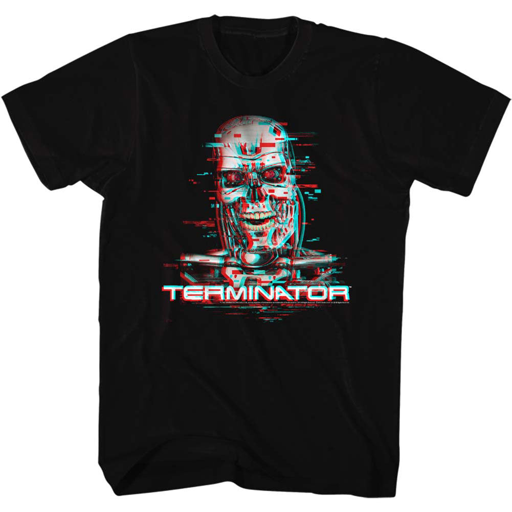 Terminator Glitch Slim Fit T-shirt Front
