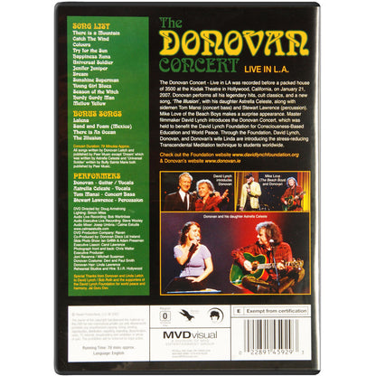 Donovan The Donovan Concert: Live in L.A. DVD