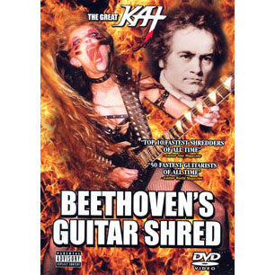 Great Kat Beethoven's Guitar Shred DVD