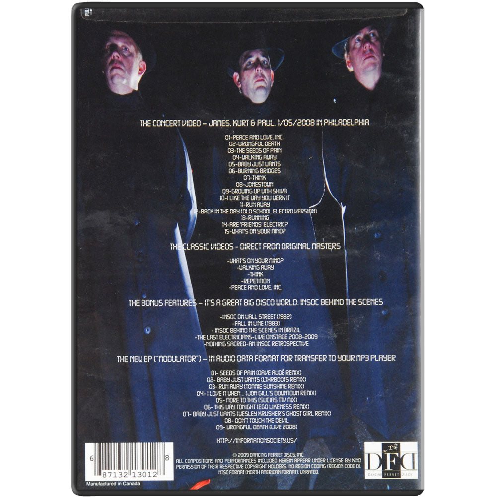 Information Society It Is Useless To Resist Us: 25 Years Of Informatio DVD