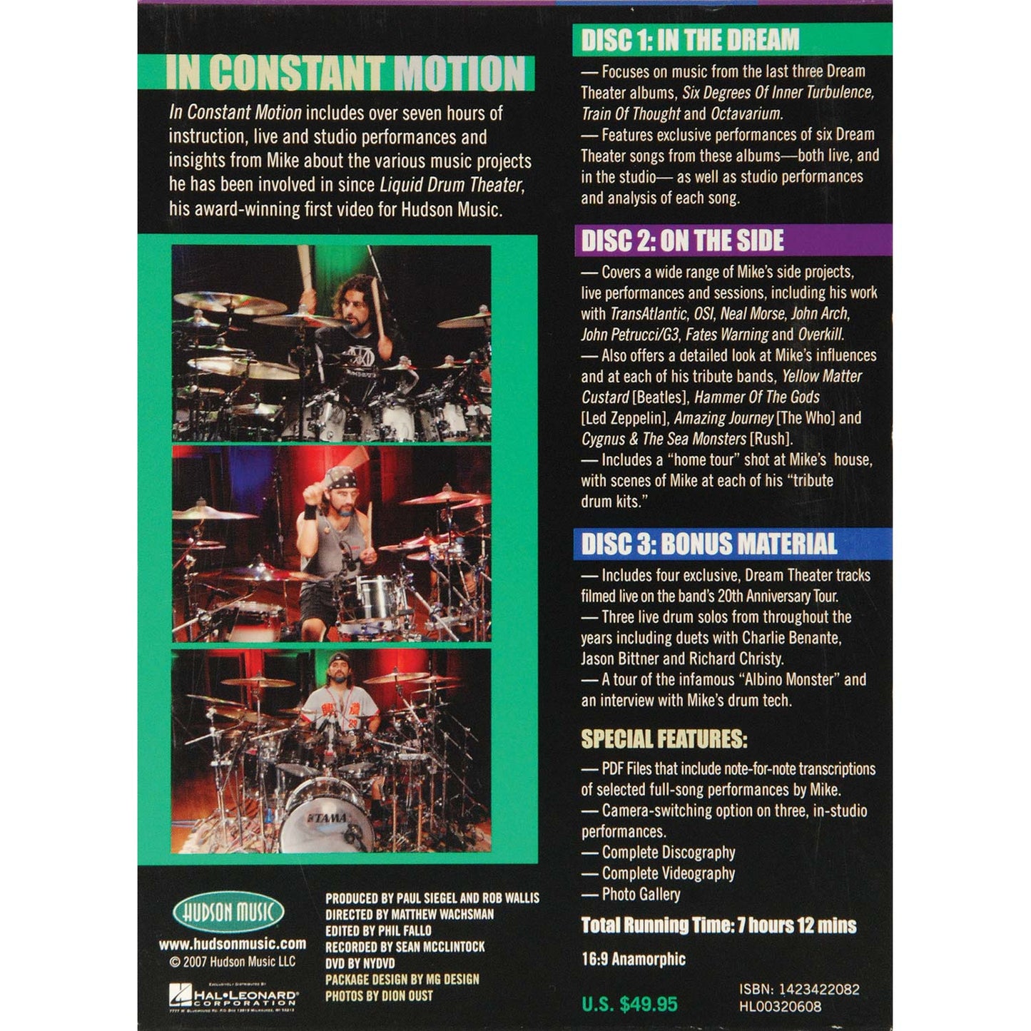 Dream Theater In Constant Motion (3 DVD Set) DVD