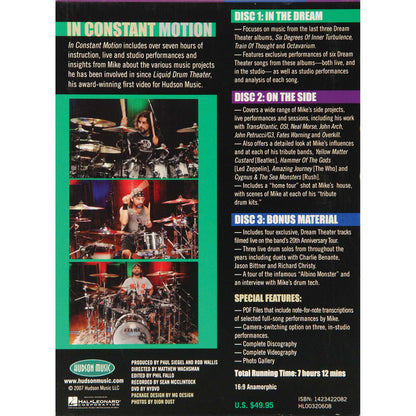 Dream Theater In Constant Motion (3 DVD Set) DVD